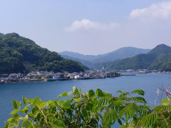 﨑津集落遠景②